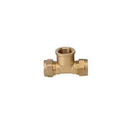 Lead Free Male Thread NPT Brass Hose Tee Pex Fitting  Lead Free Male Thread NPT Brass Hose Tee Pex Fitting